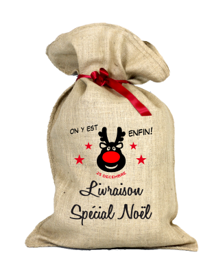 Sac hotte pere cheap noel